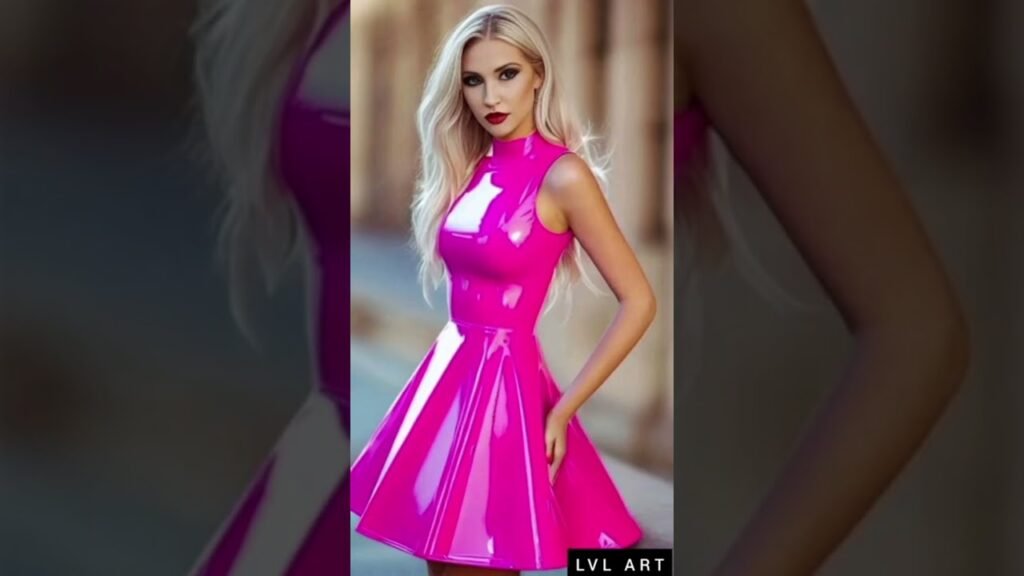 Exploring the #Fashion Dynamics of Leather and Latex in AI Art