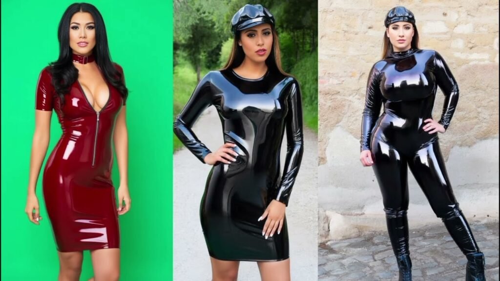 Pinnacle of Fashion: Video By Leather Vs Latex AI Art