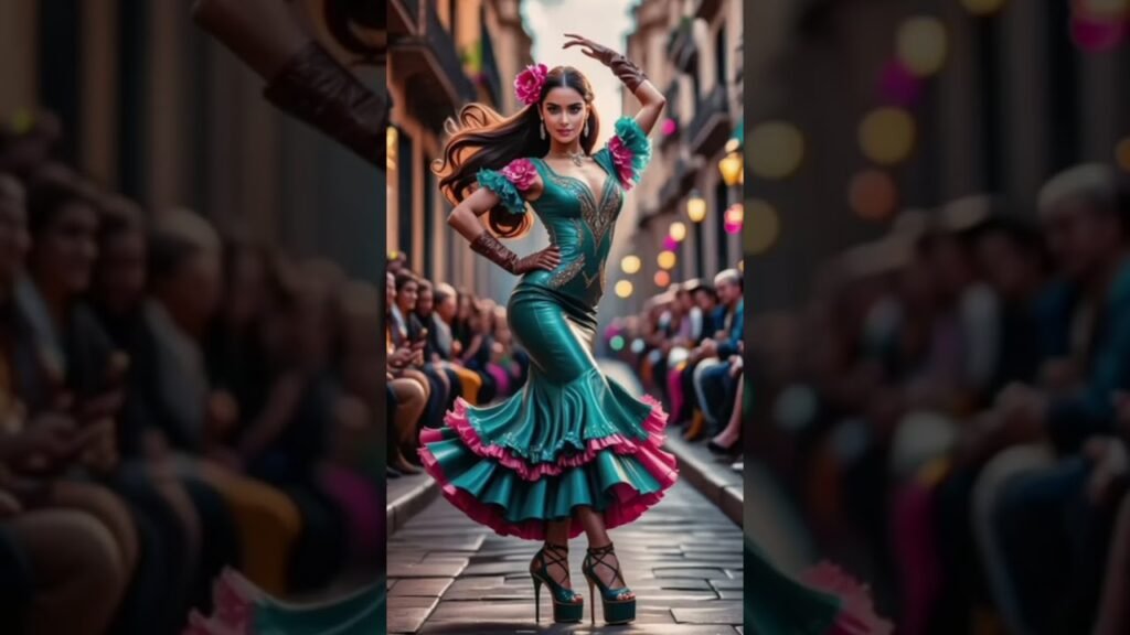 Flamenco Designs: Exploring AI Fashion Art