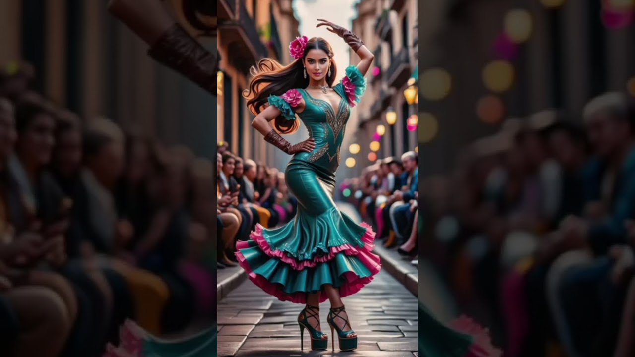 Flamenco Designs: Exploring AI Fashion Art