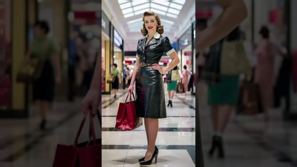 Vintage Leather Fashion Lookbook