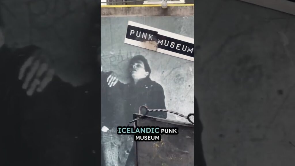 Iceland’s Punk Museum is in an underground toilet! #iceland #travel #museum  #punk