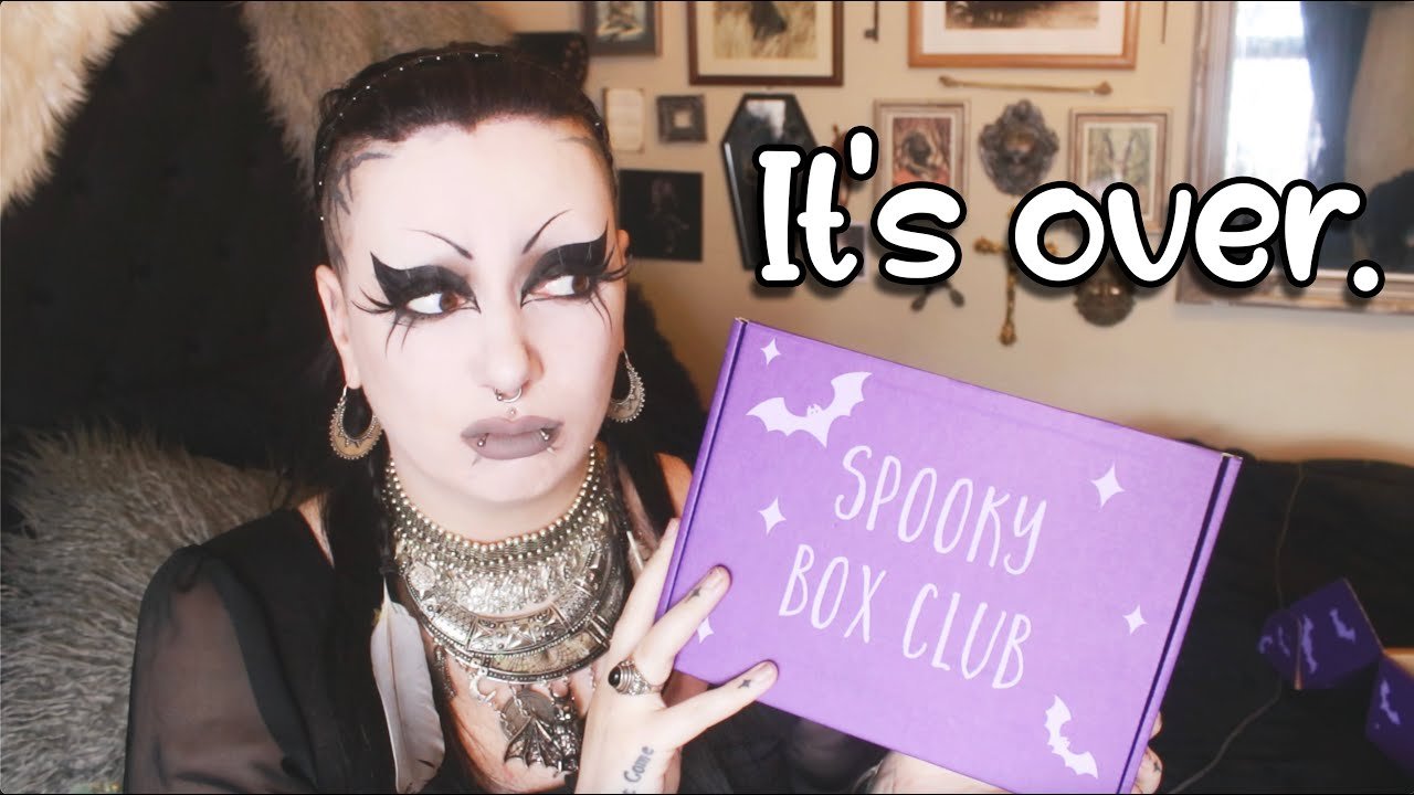 THE LAST EVER SPOOKY BOX CLUB UNBOXING | Toxic Tears