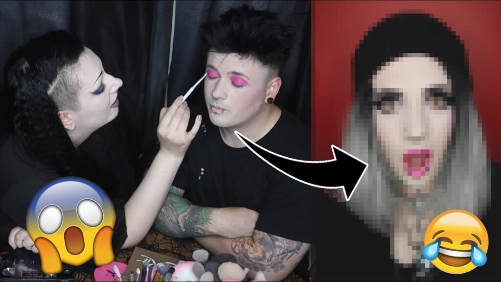 DOING MY BOYFRIENDS MAKEUP | Toxic Tears