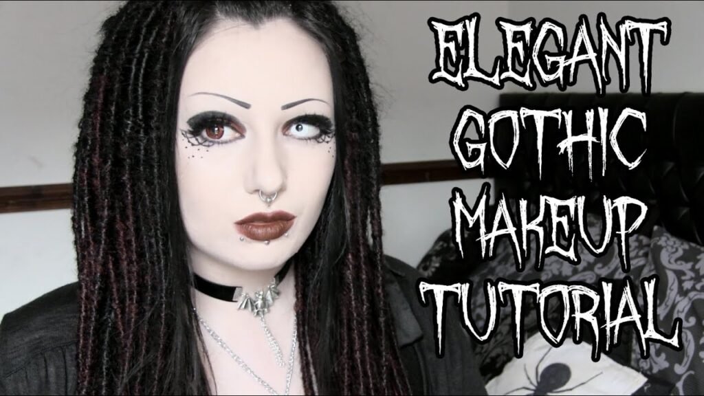 Elegant Goth Makeup Tutorial - Chandelier Detail | Toxic Tears