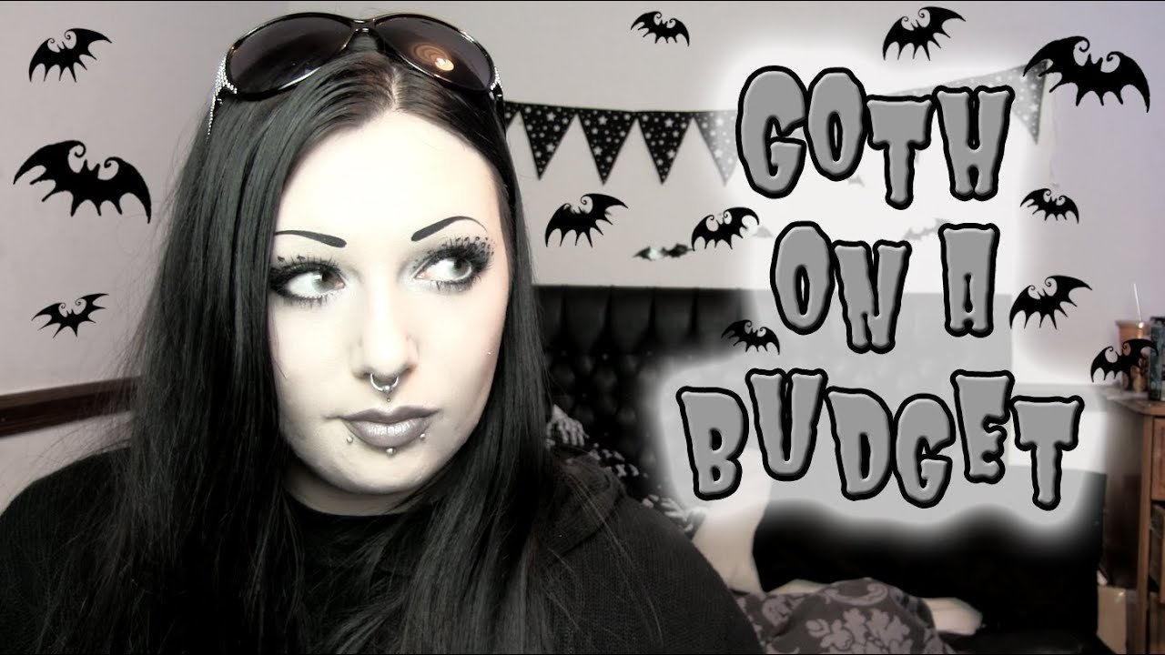 Goth on a Budget – $1 Makeup/Accessory Haul! | Toxic Tears