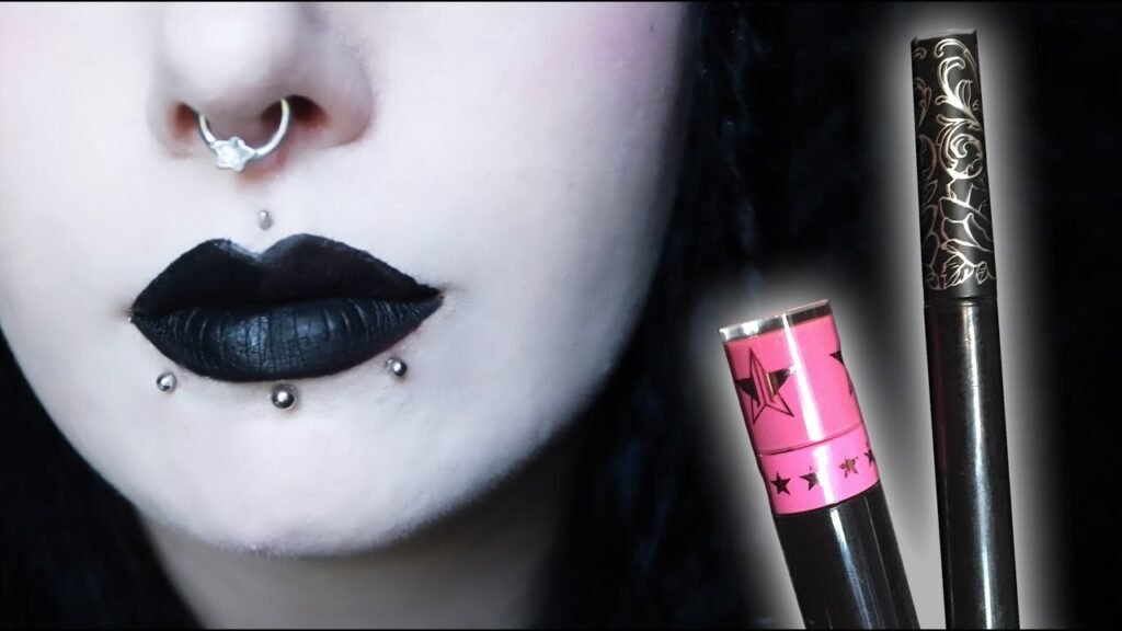 Jeffree Star vs Kat Von D: Black Lipstick Test  Review | Toxic Tears