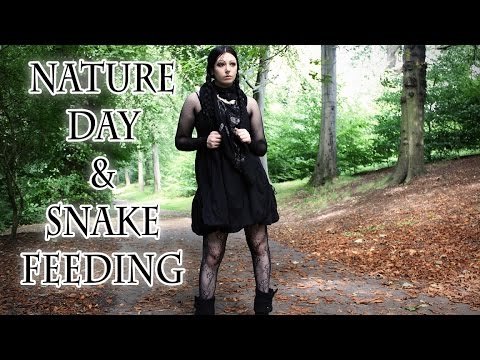 OOTD and Snake Feeding Adventure on Nature Day