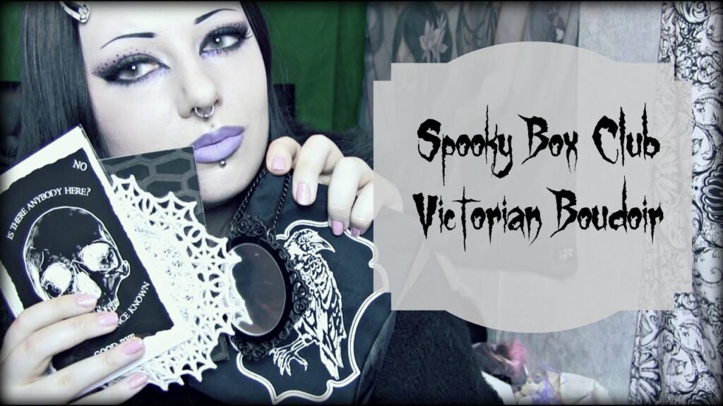 Spooky Box Club Victorian Boudoir Unboxing | Toxic Tears
